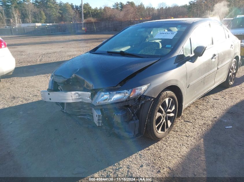 2013 Honda Civic Ex VIN: 2HGFB2F83DH585947 Lot: 40844130