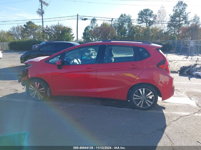 2015 Honda Fit Ex/Ex-L VIN: 3HGGK5H89FM700803 Lot: 40844138