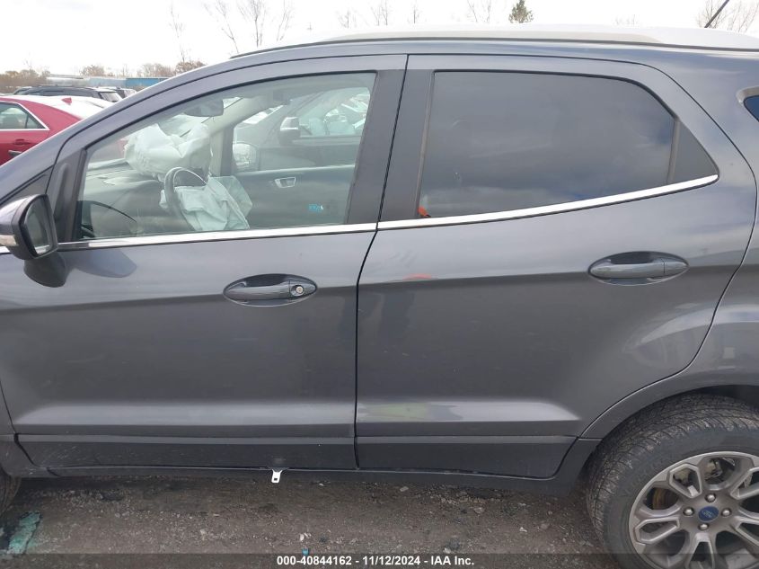 2019 Ford Ecosport Titanium VIN: MAJ6S3KL5KC291471 Lot: 40844162