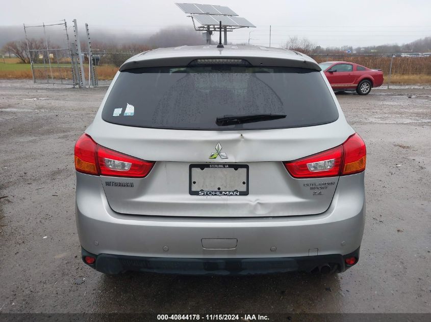 2015 Mitsubishi Outlander Sport Es VIN: 4A4AR3AW0FE049590 Lot: 40844178