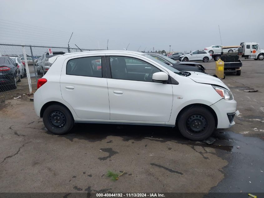 2018 Mitsubishi Mirage Es VIN: ML32A3HJ8JH010270 Lot: 40844192