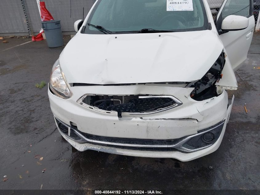 2018 Mitsubishi Mirage Es VIN: ML32A3HJ8JH010270 Lot: 40844192