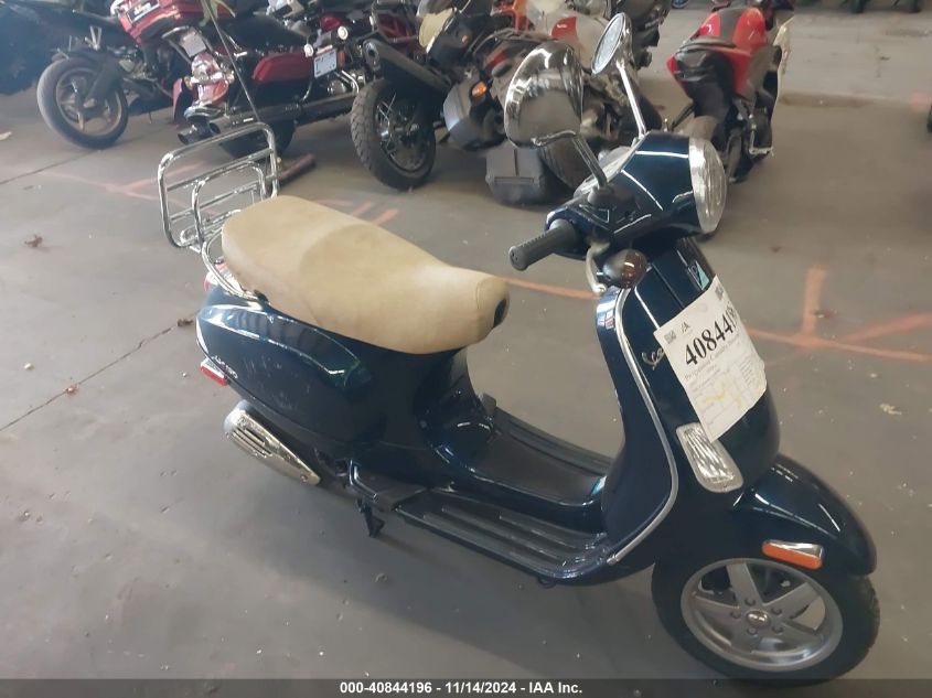 2007 Vespa Lx 150 VIN: ZAPM448F375007008 Lot: 40844196