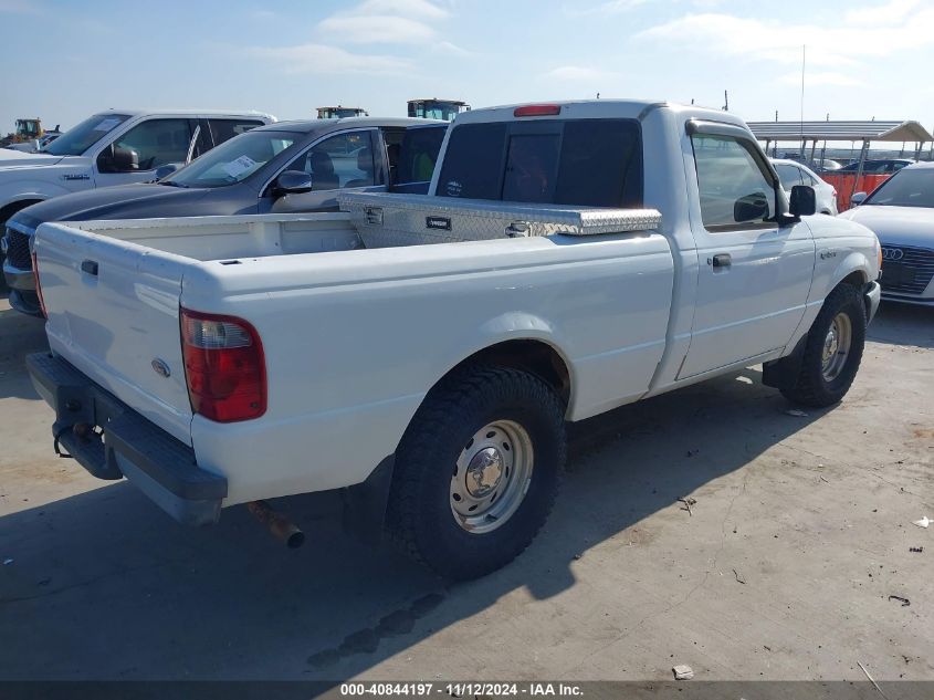 2002 Ford Ranger Xl/Xlt VIN: 1FTYR10DX2PA75669 Lot: 40844197