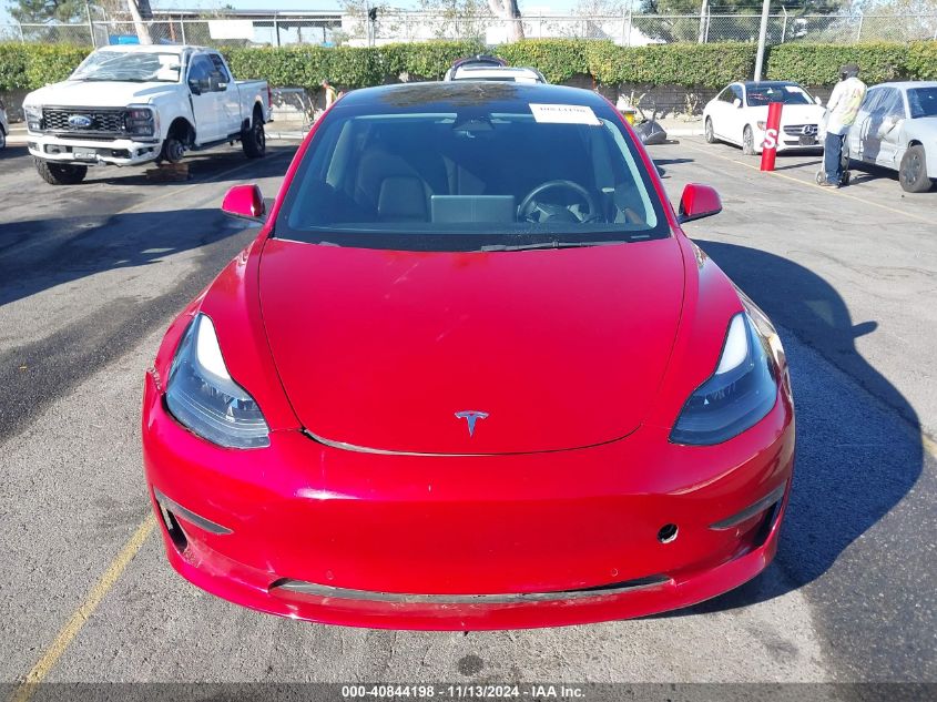 2022 Tesla Model 3 Long Range Dual Motor All-Wheel Drive VIN: 5YJ3E1EB1NF249561 Lot: 40844198