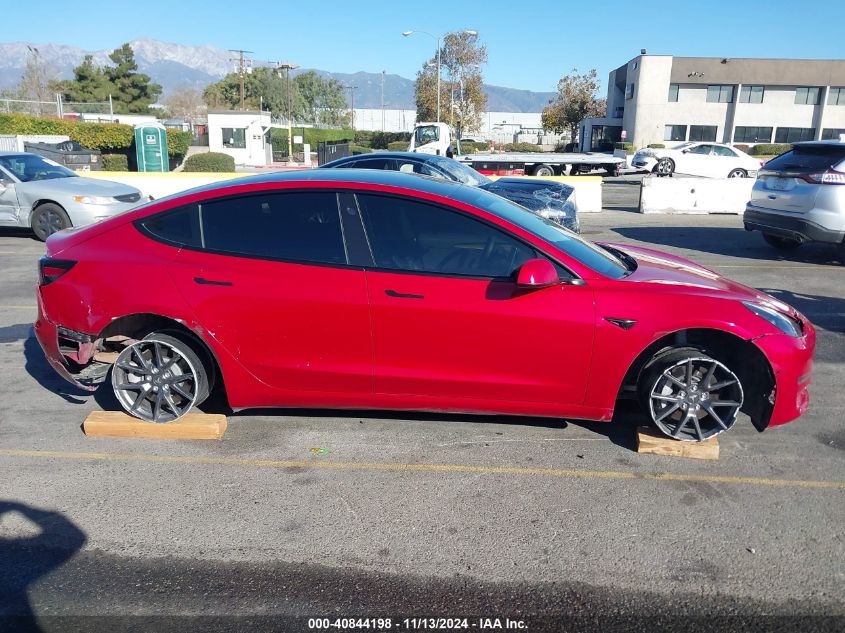 2022 Tesla Model 3 Long Range Dual Motor All-Wheel Drive VIN: 5YJ3E1EB1NF249561 Lot: 40844198