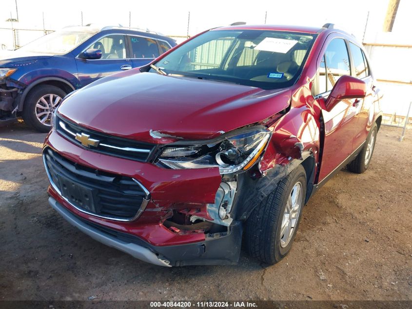 2019 Chevrolet Trax Lt VIN: 3GNCJLSB8KL405532 Lot: 40844200