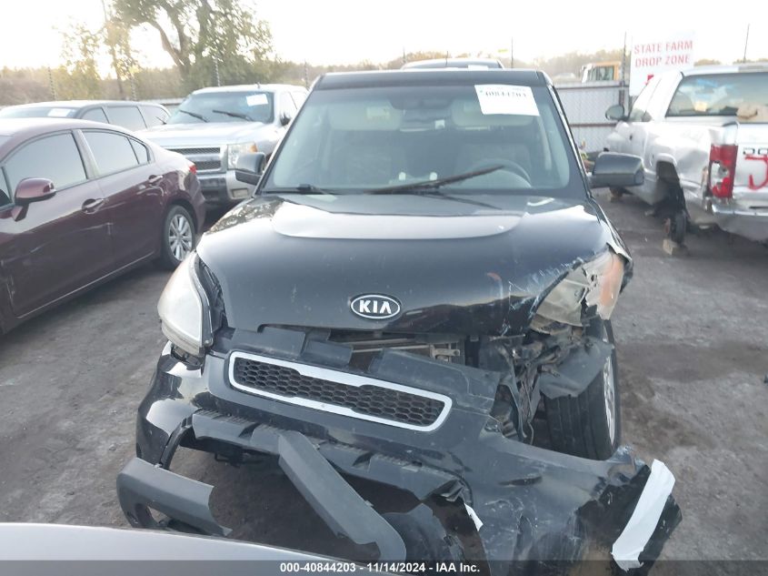 2011 Kia Soul + VIN: KNDJT2A28B7287654 Lot: 40844203