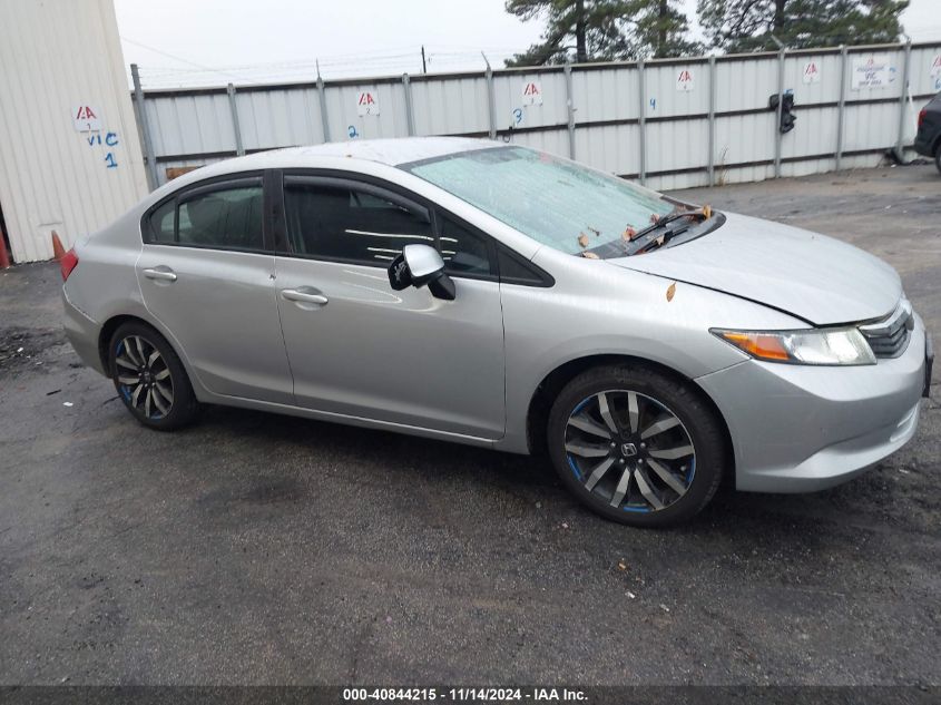 2012 Honda Civic Lx VIN: 19XFB2F54CE328228 Lot: 40844215