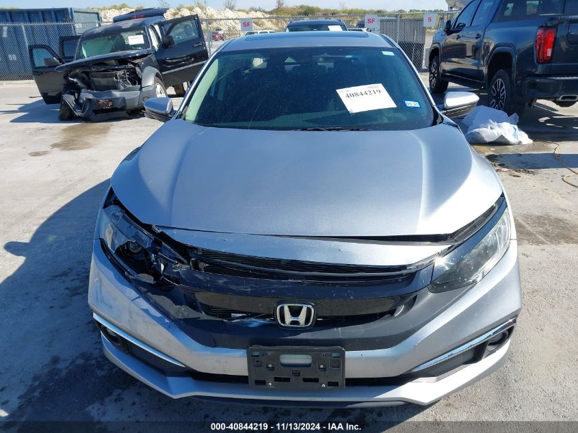 2019 Honda Civic Ex VIN: 19XFC1F36KE006257 Lot: 40844219