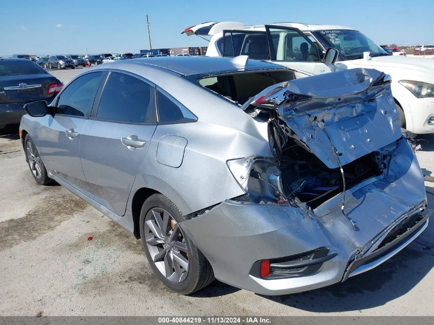 2019 Honda Civic Ex VIN: 19XFC1F36KE006257 Lot: 40844219