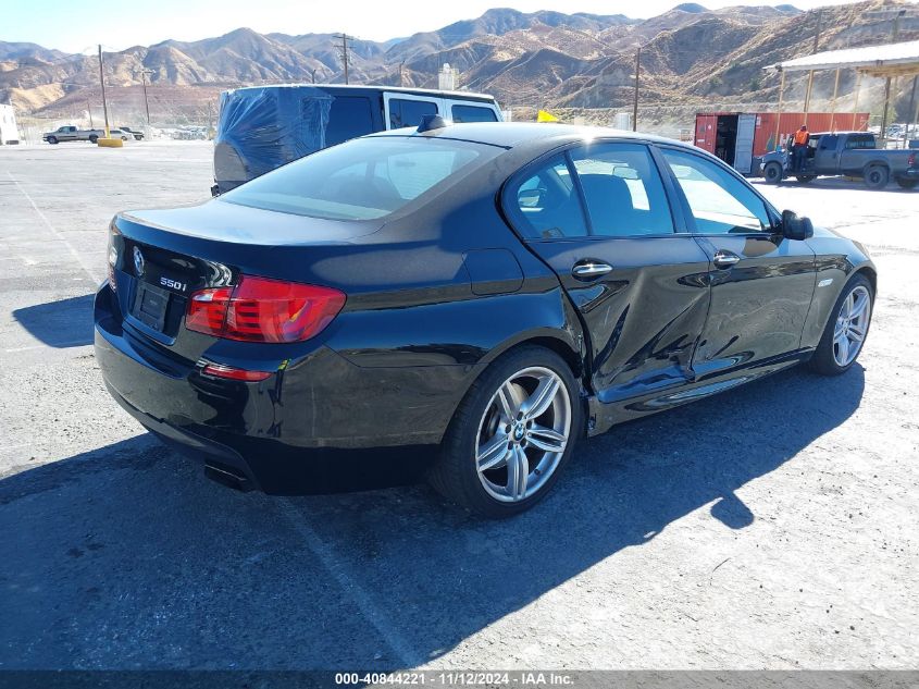 2012 BMW 550I VIN: WBAFR9C54CDV59489 Lot: 40844221