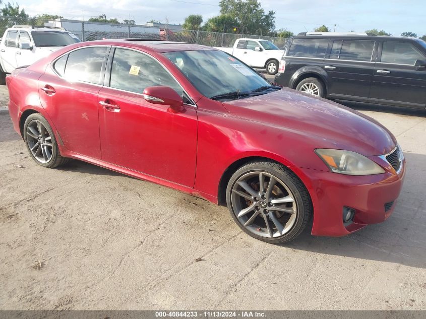 VIN JTHBF5C23D5190854 2013 Lexus IS, 250 no.1