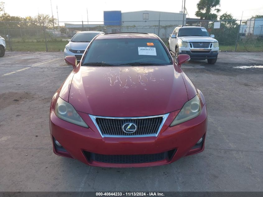 VIN JTHBF5C23D5190854 2013 Lexus IS, 250 no.6