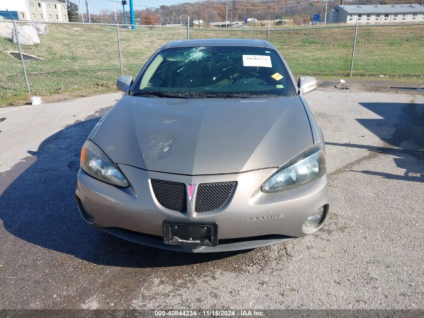 2006 Pontiac Grand Prix Gt VIN: 2G2WR554861289798 Lot: 40844234