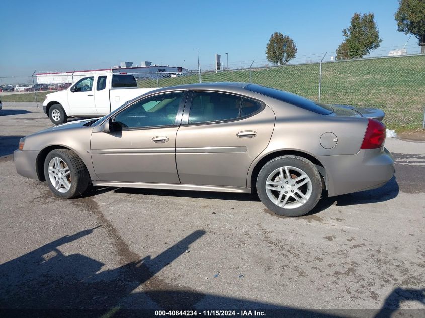 2006 Pontiac Grand Prix Gt VIN: 2G2WR554861289798 Lot: 40844234