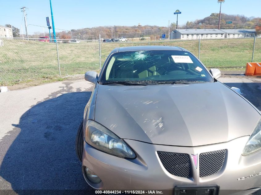 2006 Pontiac Grand Prix Gt VIN: 2G2WR554861289798 Lot: 40844234