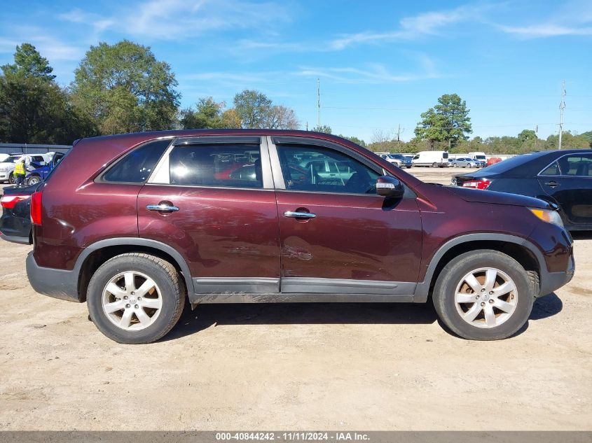 2013 Kia Sorento Lx VIN: 5XYKT4A10DG313225 Lot: 40844242