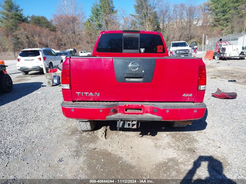 2009 Nissan Titan Pro-4X VIN: 1N6AA06C99N310843 Lot: 40844244