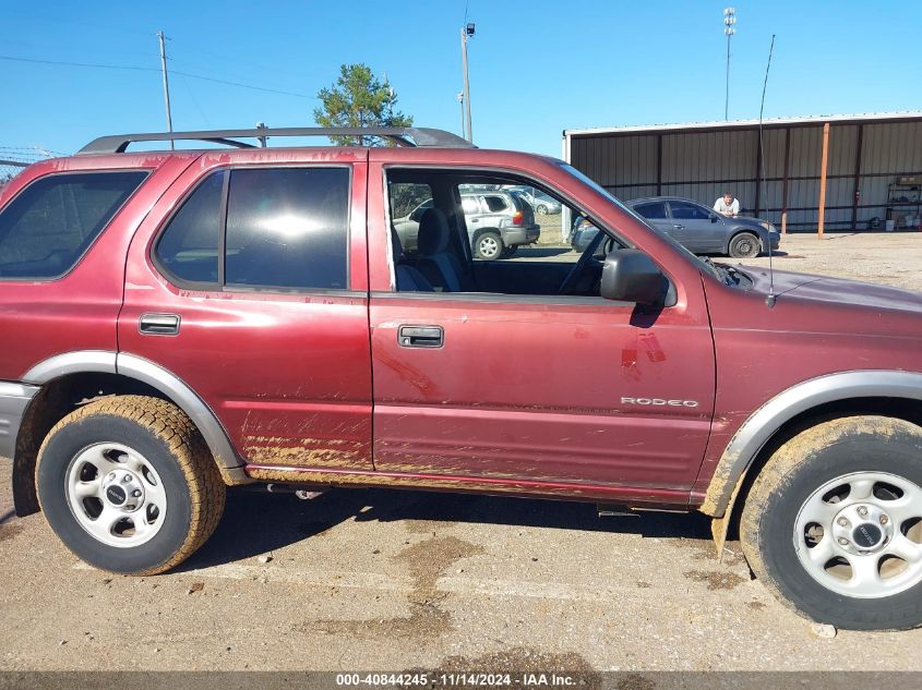 2002 Isuzu Rodeo Ls 3.2L V6/Lse 3.2L V6/S 3.2L V6 VIN: 4S2CK58W524322503 Lot: 40844245