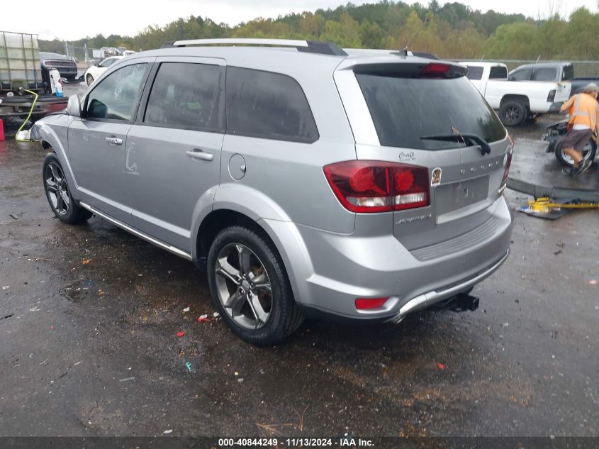 2015 Dodge Journey Crossroad VIN: 3C4PDCGG5FT537627 Lot: 40844249