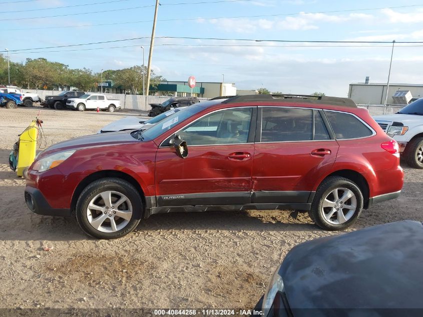 2013 Subaru Outback 2.5I Limited VIN: 4S4BRBLC8D3275695 Lot: 40844258