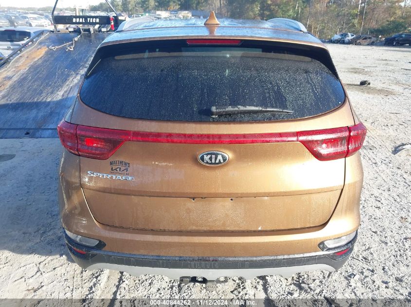 2021 Kia Sportage S VIN: KNDP6CAC2M7848353 Lot: 40844262