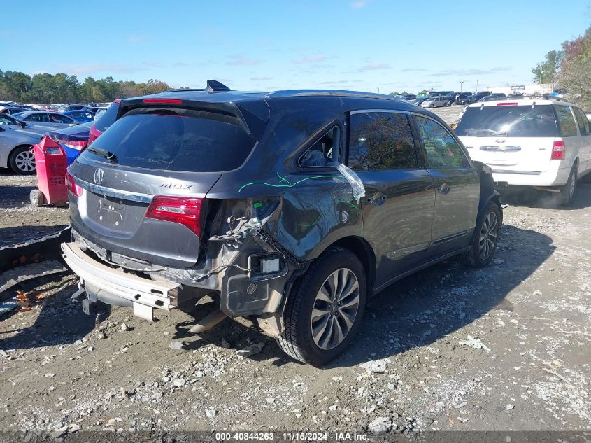 2014 Acura Mdx Technology Package VIN: 5FRYD3H4XEB019307 Lot: 40844263