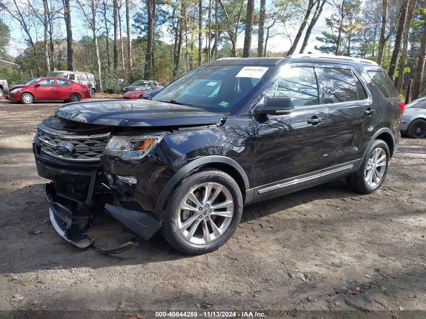 VIN 1FM5K7D86KGA84971 2019 FORD EXPLORER XLT