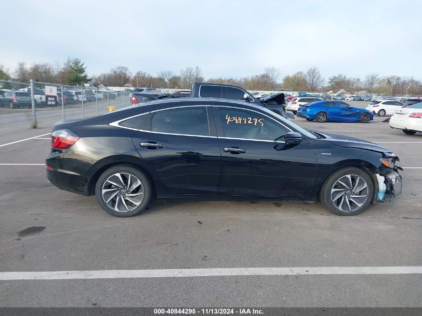 2019 Honda Insight Touring VIN: 19XZE4F95KE000091 Lot: 40844295