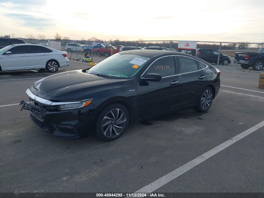 2019 Honda Insight Touring VIN: 19XZE4F95KE000091 Lot: 40844295