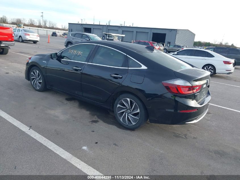 2019 Honda Insight Touring VIN: 19XZE4F95KE000091 Lot: 40844295