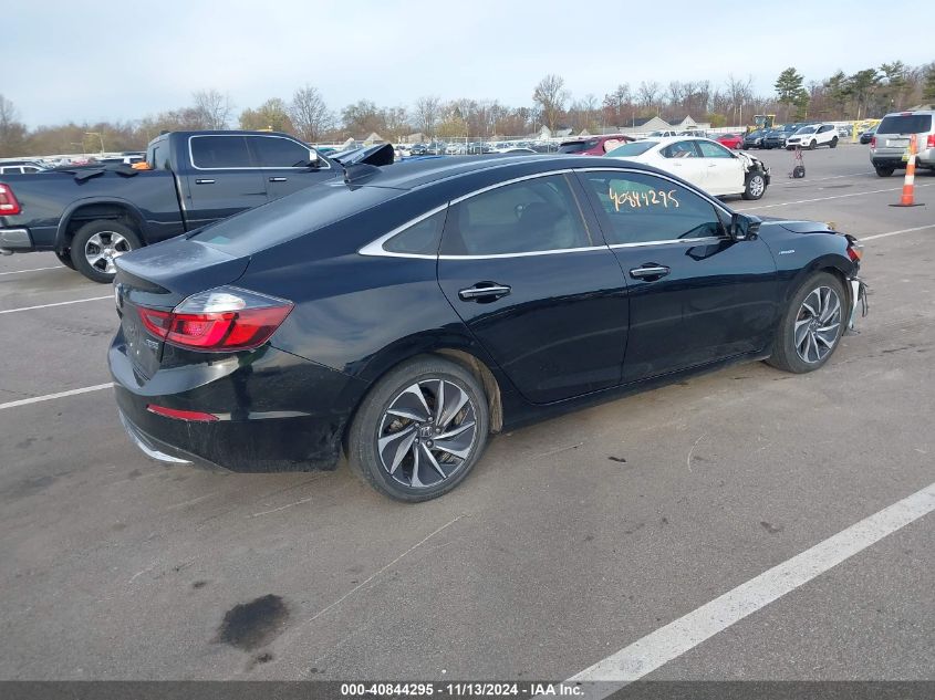 2019 Honda Insight Touring VIN: 19XZE4F95KE000091 Lot: 40844295