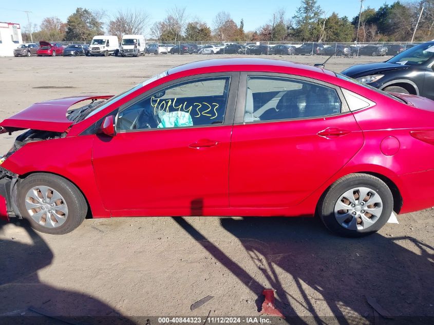 2016 Hyundai Accent Se VIN: KMHCT4AE6GU095345 Lot: 40844323