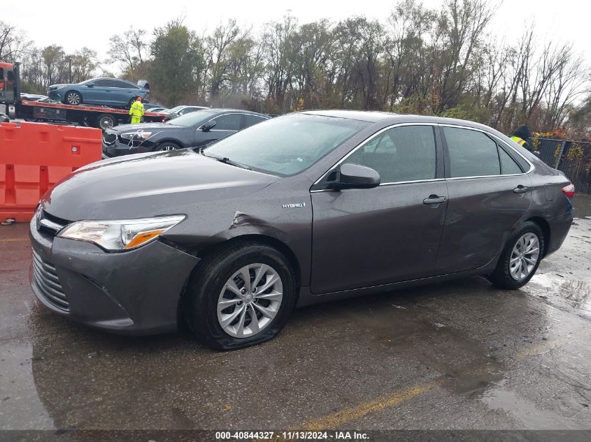 2016 Toyota Camry Hybrid Le VIN: 4T1BD1FK6GU182717 Lot: 40844327