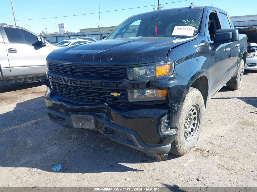 2022 Chevrolet Silverado 1500 Ltd 4Wd Short Bed Custom VIN: 3GCPYBEK9NG204165 Lot: 40844335