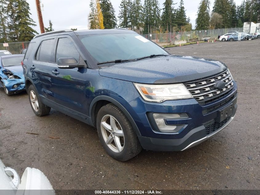 2017 Ford Explorer Xlt VIN: 1FM5K8D88HGC77749 Lot: 40844336