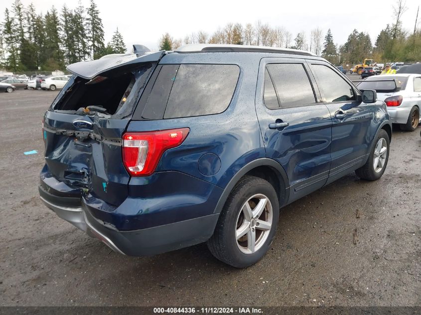 2017 Ford Explorer Xlt VIN: 1FM5K8D88HGC77749 Lot: 40844336