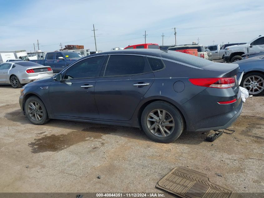 2019 Kia Optima Lx VIN: 5XXGT4L38KG324429 Lot: 40844351