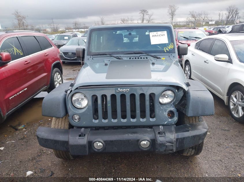 2014 Jeep Wrangler Sport VIN: 1C4AJWAG6EL136221 Lot: 40844369