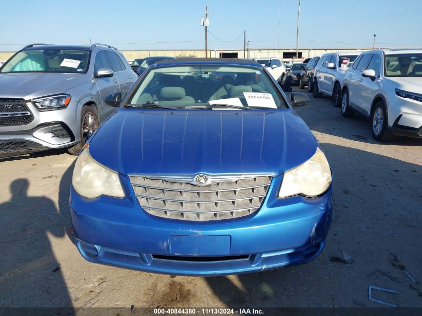 2008 Chrysler Sebring Lx VIN: 1C3LC45K38N614839 Lot: 40844380