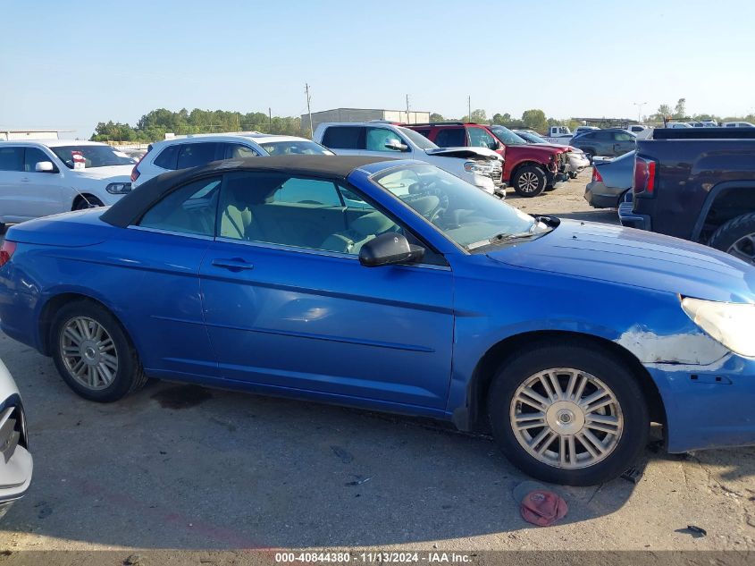 2008 Chrysler Sebring Lx VIN: 1C3LC45K38N614839 Lot: 40844380