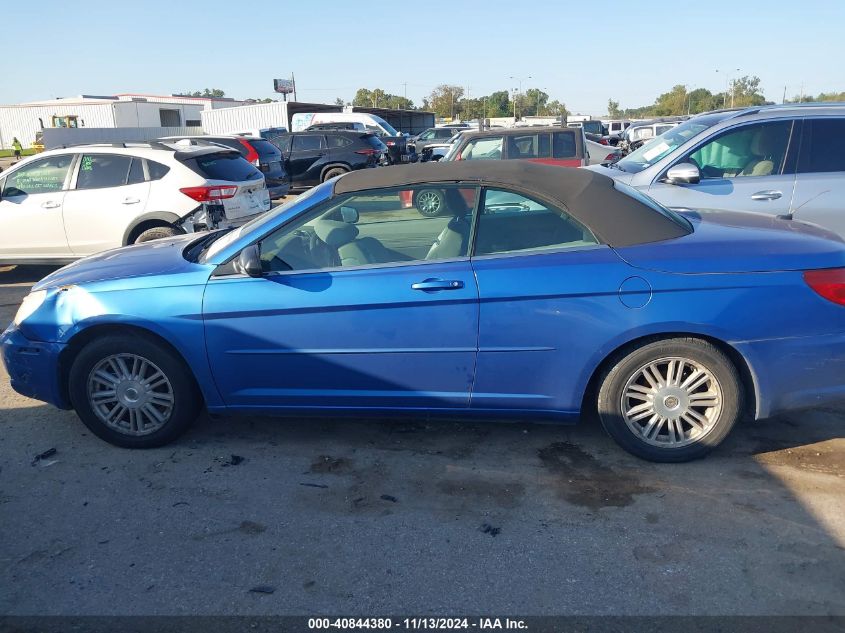 2008 Chrysler Sebring Lx VIN: 1C3LC45K38N614839 Lot: 40844380