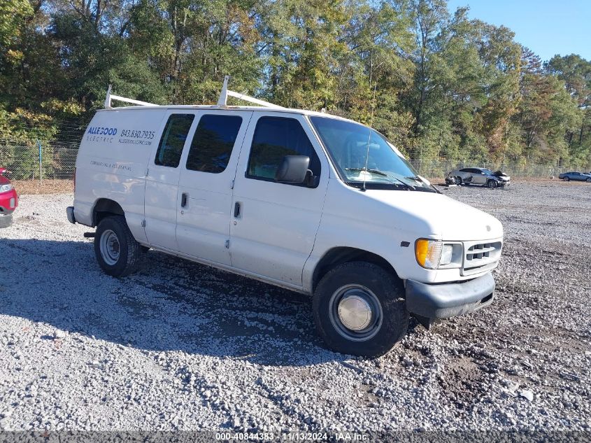 2001 Ford E-250 Commercial/Recreational VIN: 1FTNE24L81HA96096 Lot: 40844383