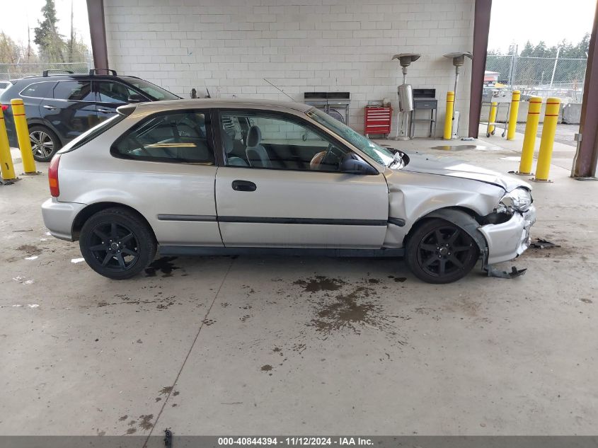 1998 Honda Civic Cx VIN: 2HGEJ6427WH104797 Lot: 40844394