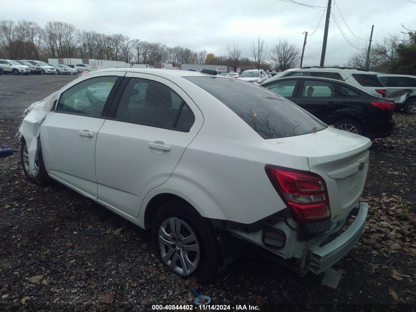 2017 CHEVROLET SONIC VIN: 1G1JB5SG5H4159146