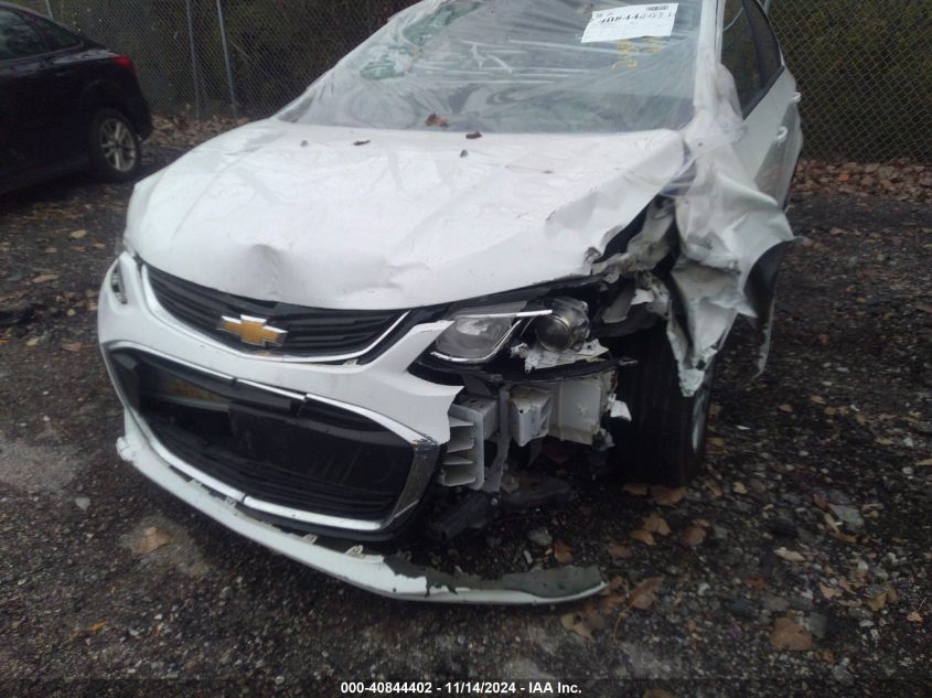 2017 CHEVROLET SONIC VIN: 1G1JB5SG5H4159146
