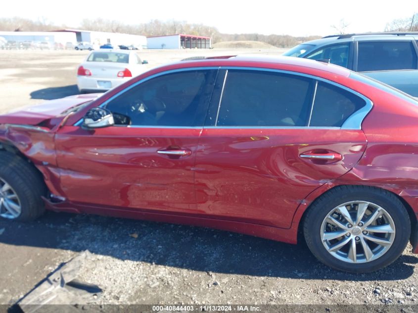 2014 Infiniti Q50 Premium VIN: JN1BV7AR4EM697482 Lot: 40844403