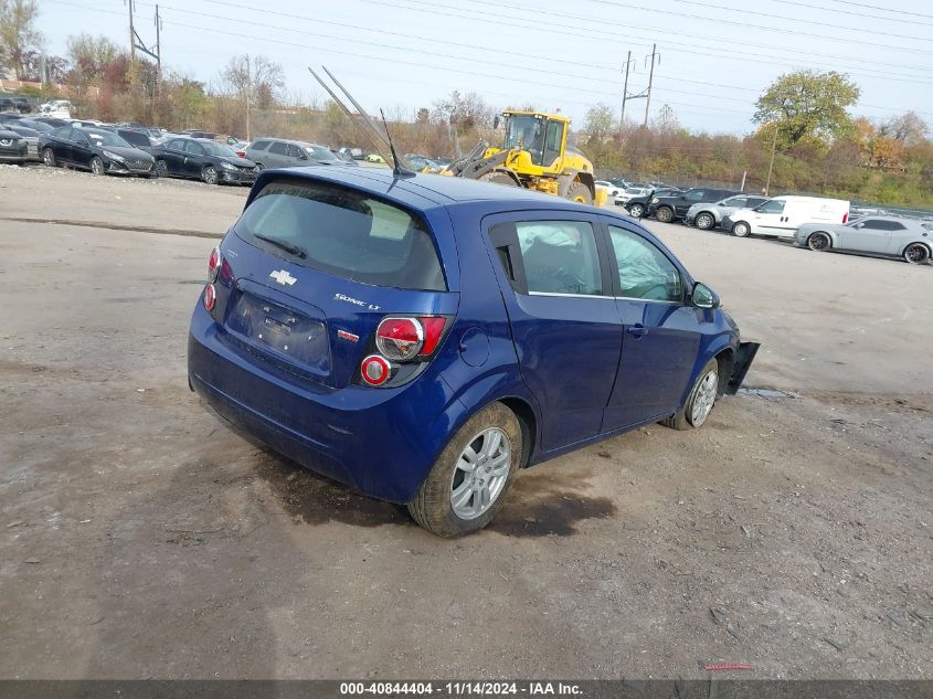 VIN 1G1JC6SB7E4123221 2014 Chevrolet Sonic, Lt Auto no.4