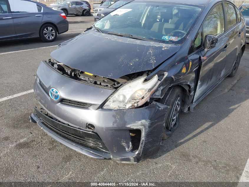 2013 Toyota Prius Two VIN: JTDKN3DUXD5605919 Lot: 40844405